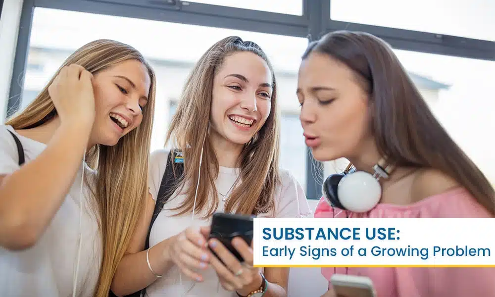 Close up of a stressed teenager, highlighting early signs of substance use and mental health challenges in youth, emphasizing the importance of family therapy in Ottawa